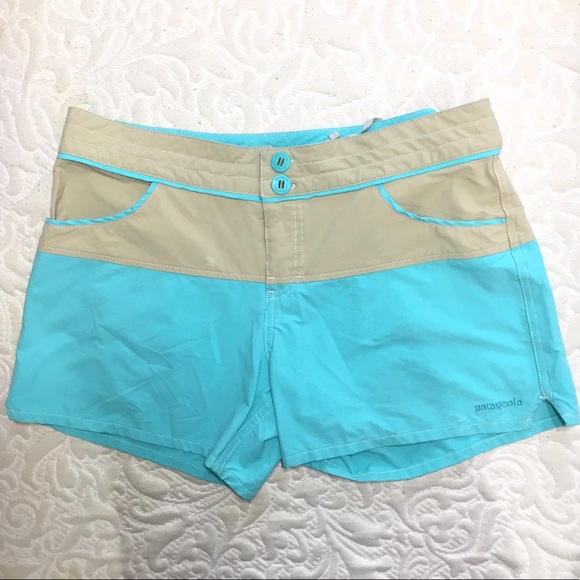 Patagonia Pants - Patagonia Colorblock Stretch Wavefarer Shorts